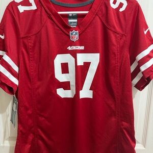 Women’s XL NFL 49ers Nick Bosa Jersey